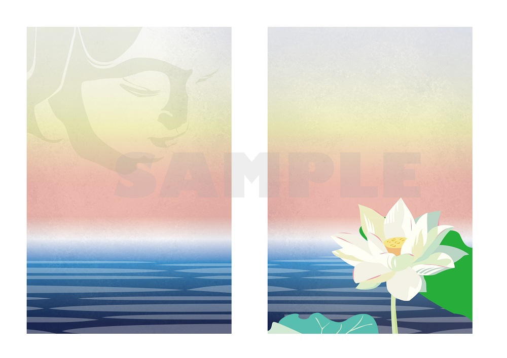 02.【金田あおい】蓮(エーワン社布プリ印刷)